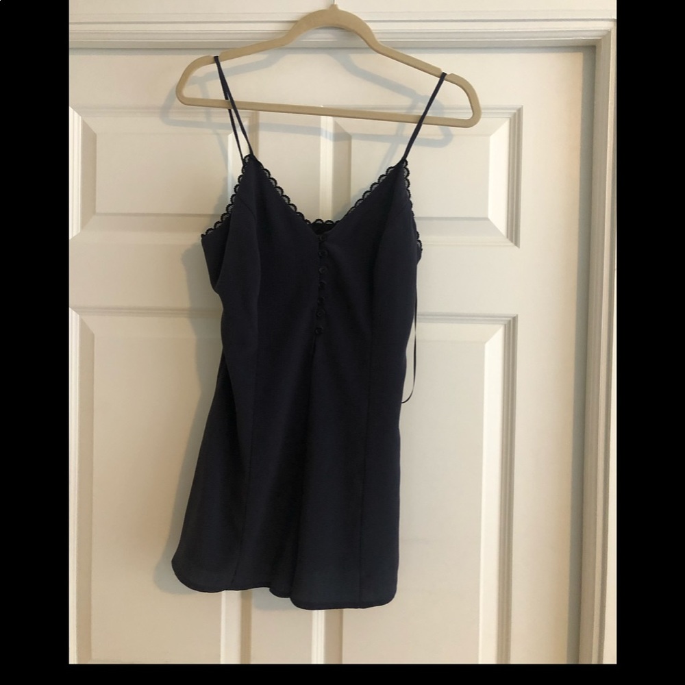 Short black romper